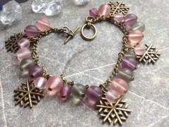 Lístečkové náušnice - S.Steel