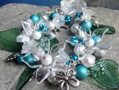 Lístečkové náušnice - S.Steel