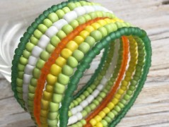 Lístečkové náušnice - S.Steel