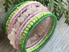 Lístečkové náušnice - S.Steel