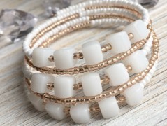 Lístečkové náušnice - S.Steel