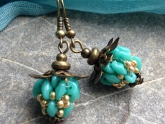 Lístečkové náušnice - S.Steel