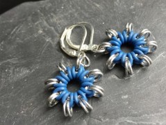 Lístečkové náušnice - S.Steel