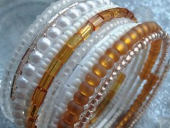 Lístečkové náušnice - S.Steel