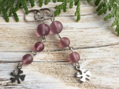 Lístečkové náušnice - S.Steel