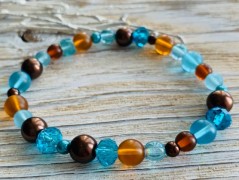 Lístečkové náušnice - S.Steel