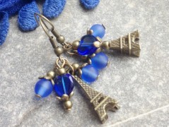 Lístečkové náušnice - S.Steel