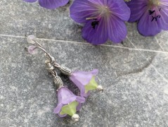 Lístečkové náušnice - S.Steel