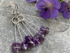 Lístečkové náušnice - S.Steel