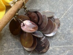 Lístečkové náušnice - S.Steel