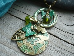 Lístečkové náušnice - S.Steel