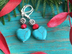 Lístečkové náušnice - S.Steel