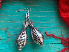 Lístečkové náušnice - S.Steel