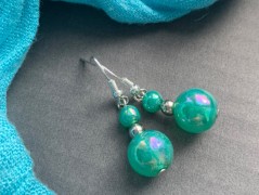 Lístečkové náušnice - S.Steel