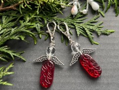 Lístečkové náušnice - S.Steel