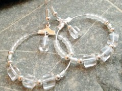 Lístečkové náušnice - S.Steel