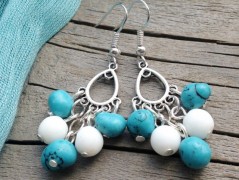 Lístečkové náušnice - S.Steel