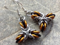 Lístečkové náušnice - S.Steel