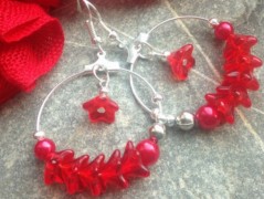 Lístečkové náušnice - S.Steel