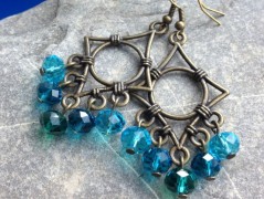 Lístečkové náušnice - S.Steel