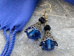 Lístečkové náušnice - S.Steel