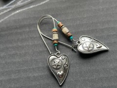 Lístečkové náušnice - S.Steel