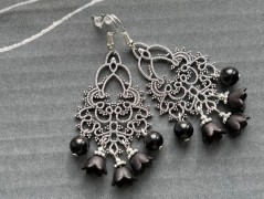 Lístečkové náušnice - S.Steel