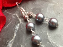 Lístečkové náušnice - S.Steel