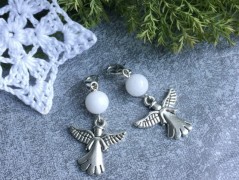 Lístečkové náušnice - S.Steel