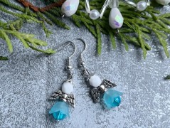 Lístečkové náušnice - S.Steel