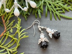 Lístečkové náušnice - S.Steel