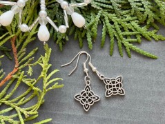 Lístečkové náušnice - S.Steel
