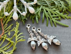 Lístečkové náušnice - S.Steel