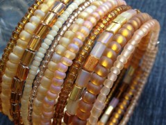 Lístečkové náušnice - S.Steel