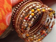 Lístečkové náušnice - S.Steel