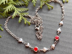 Lístečkové náušnice - S.Steel