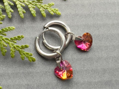 Lístečkové náušnice - S.Steel