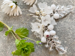 Lístečkové náušnice - S.Steel