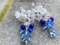 Lístečkové náušnice - S.Steel