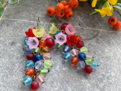 Lístečkové náušnice - S.Steel