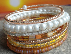 Lístečkové náušnice - S.Steel