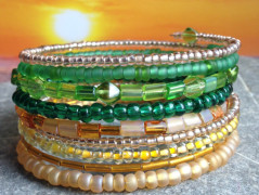 Lístečkové náušnice - S.Steel