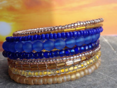 Lístečkové náušnice - S.Steel