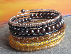 Lístečkové náušnice - S.Steel