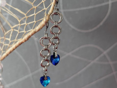 Lístečkové náušnice - S.Steel