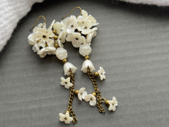 Lístečkové náušnice - S.Steel