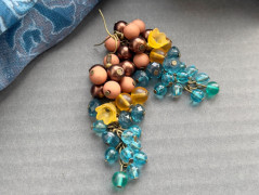 Lístečkové náušnice - S.Steel