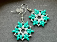 Lístečkové náušnice - S.Steel