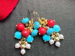 Lístečkové náušnice - S.Steel