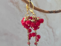 Lístečkové náušnice - S.Steel